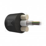 65510 КОСТРОМАКАБЕЛЬ КОС-ОКД-8х657-ТП-3кН Дроп-кабель круглый, с центральной трубкой, усилен стеклопрутками, 8 волокон, SM 9/125, G.657.A1, полиэтилен, 3 кН