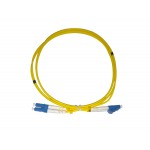 57822 Патч-корд оптический соединительный LC-LC/UPC SM Duplex 3.0мм 9/125, 1м Netko, LSZH