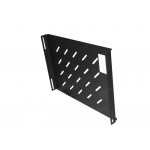 51565 Полка для шкафа глубиной 600 (472x350), чёрная, 60 кг