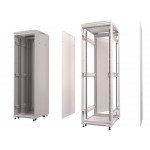 65161 Шкаф напольный 42U серия Expert (600х600х2050), напольный, БЕЗ ПЕРЕДНЕЙ ДВЕРИ, серый, разобранный Netko (упакован в 3 коробки)