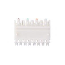 EC-110C4-100 Коннектор 110 типа, Кат.5e, 4 пары, белый, уп-ка 100шт.