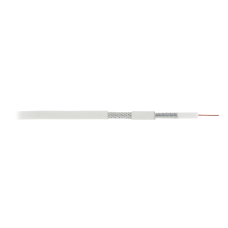 EC-C2-21123A-WT-3 Кабель коаксиальный, RG-11, одножильный, CCS, внутренний, PVC, белый, 305м