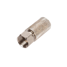 EC-CC-F-RG11-WTP-T-MT-100 Коннектор F-типа для коаксиальных кабелей RG11, накручивающийся, металлик, уп-ка 100 шт.