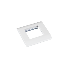 EC-FPM-1-WT-10 Настенная лицевая панель под 1 вставку Mosaic 45x45 мм, 10 шт