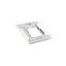 EC-FPM-1-WT-10 Настенная лицевая панель под 1 вставку Mosaic 45x45 мм, 10 шт