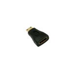 EC-HD20CB-AC-BK Переходник MiniHDMI-HDMI, v2.0, черный
