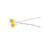EC-SL-UY2-YL-100 Cоединитель проводников типа 'скотчлок', для 2-х жил, желтый, уп-ка 100шт.