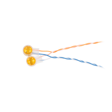 EC-SL-UY2-YL-100 Cоединитель проводников типа 'скотчлок', для 2-х жил, желтый, уп-ка 100шт.