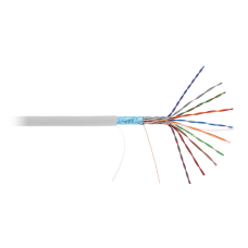EC-UF010-5-PVC-GY-3 Кабель F/UTP 10 пар, Кат.5, медный, внутренний, PVC, 305м