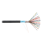 EC-UF016-5-PE-BK-3 Кабель F/UTP 16 пар, Кат.5, медный, внешний, PE -40, 305м