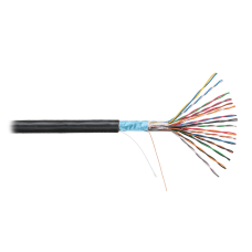 EC-UF016-5-PE-BK-3 Кабель F/UTP 16 пар, Кат.5, медный, внешний, PE -40, 305м
