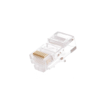 EC-UP8P8C-5E-003-TR-1000 Коннектор RJ45/8P8C под витую пару, Кат.5e, неэкранированный, 1000 шт.