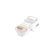 EC-8P8C-6-003-TR-500 Коннектор RJ45/8P8C под витую пару, Кат.6, неэкранированный, 500 шт.