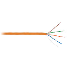 EC-UU004-5E-LSZH-OR-1 Кабель U/UTP 4 пары, Кат.5e, медный, внутренний, LSZH, оранжевый, 100м/305м