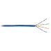 EC-UU004-5E-PVC-GY-1 Кабель U/UTP 4 пары, Кат.5e, медный, внутренний, PVC, 100м/305м, где zz - цвет
