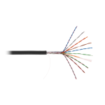 EC-UU010-5-PE-BK-3 Кабель U/UTP 10 пар, Кат.5, медный, внешний, PE -40, 305м