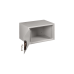 EC-WS-075240-GY Настенный антивандальный шкаф с дверью на петлях, 7U, Ш520хВ320хГ400мм, серый