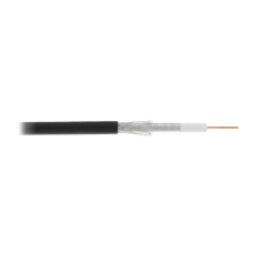 UEC-C2-32123B-BK-3 Кабель коаксиальный, RG-6, одножильный, CCS, внешний, PE до -40C, черный, 305м