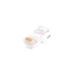 UEC-UP8P8C-UD-003-TR-1000 Коннектор RJ45/8P8C под витую пару, Кат.5e, неэкранированный, 1000 шт.