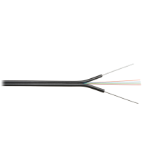 NKL-F-001S9F-00C-BK Кабели SM 9/125 универсальные, плоские («бабочка»), со стальными прутками