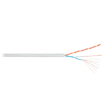 NKL 2010C-GY Кабель NIKOLAN U/UTP, 2 пары, Кат.5, многожильный, 24 AWG, внутренний, LSZH, 305м