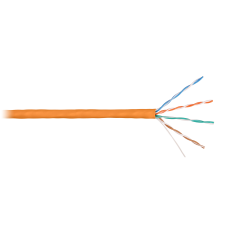 NKL 4100C-OR Кабель NIKOLAN U/UTP, 4 пары, Кат.5e, 24 AWG, внутренний, LSZH, 305м/100м, где xx-цвет