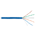 NKL 4140A-GY Кабель NIKOLAN U/UTP, 4 пары, Кат.6, 23 AWG, внутренний, PVC, 305м, где хх-цвет