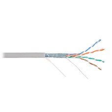 NKL 4200A-GY Кабель NIKOLAN F/UTP, 4 пары, Кат.5e, 24 AWG, внутренний, PVC, 305м/100м