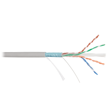 NKL 4240A-GY Кабель NIKOLAN F/UTP, 4 пары, Кат.6, 23 AWG, внутренний, PVC, 305м
