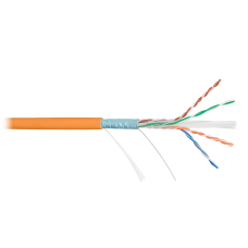 NKL 4240C-OR Кабель NIKOLAN F/UTP, 4 пары, Кат.6, 23 AWG, внутренний, LSZH, 305м/100м, где хх-цвет