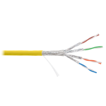 Кабель NIKOLAN S/FTP, 4 пары, Кат.7a, 23 AWG, внутренний, LSZH, 500м