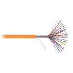 Кабель NIKOLAN U/UTP, 25 пар, Кат.5, 24 AWG, внутренний/внешний, LSZH, 500/305м