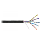 NKL 5610B-BK Кабель NIKOLAN U/UTP, 25 пар, Кат.5, 24 AWG, внешний, PE, 305м