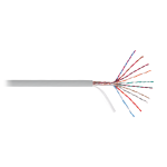 NKL 8110A-GY Кабель NIKOLAN U/UTP, 10 пар, Кат.5, 24 AWG, внутренний/внешний, PVC, 305м