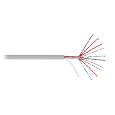 NKL 8110A-GY Кабель NIKOLAN U/UTP, 10 пар, Кат.5, 24 AWG, внутренний/внешний, PVC, 305м