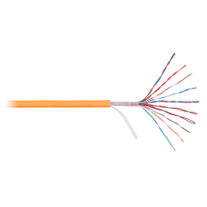 NKL 8120C-OR Кабель NIKOLAN U/UTP, 10 пар, Кат.3, 26 AWG, внутренний/внешний, LSZH, 305м