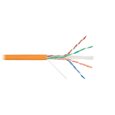 NKL 9150C-OR Кабель NIKOLAN U/UTP 4 пары, Кат.6a, одножильный, внутренний, LSZH, оранжевый, 305м NKL 9150C-OR Кабель NIKOLAN U/UTP 4 пары, Кат.6a, одножильный, внутренний, LSZH, оранжевый, 305м