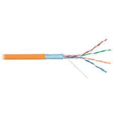 NKL 9200C-OR Кабель NIKOLAN F/UTP, 4 пары, Кат.5e, 24 AWG, внутренний, LSZH, 305м/100м