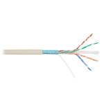 NKL 9240A-IY Кабель NIKOLAN F/UTP, 4 пары, Кат.6, 23 AWG, внутренний, PVC, 305м