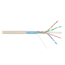 NKL 9240A-IY Кабель NIKOLAN F/UTP, 4 пары, Кат.6, 23 AWG, внутренний, PVC, 305м