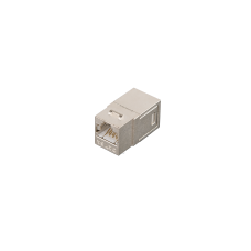 Соединитель формата Keystone, Кат.6a, RJ45-RJ45, экранированный, металлик Соединитель формата Keystone, Кат.6a, RJ45-RJ45, экранированный, металлик