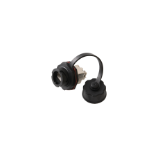 NMC-KJSE2-IS-BK Индустриальные модули-вставки NIKOMAX, кат. 6, RJ45/8P8C, 110/KRONE, T568A/B, STP, черный