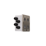 NMC-MB4P-IS-MT Индустриальный корпус настенной розетки NIKOMAX, 4 порта, металлик