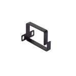 NMC-OV600-BK Кольцо для вертикальной разводки кабельных линий, 60мм, металлическое, черное