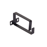 NMC-OV800-BK Кольцо для вертикальной разводки кабельных линий, 80мм, металлическое, черное