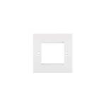 NMC-PL1PB-WT Настенная лицевая панель 86x86 мм под 1 вставку 50x50 мм