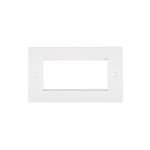 NMC-PL2PB-WT Настенная лицевая панель 146x86 мм под 2 вставки 50x50 мм