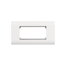 NMC-PL2PM-WT Настенная лицевая панель 148x80 мм под 2 вставки Mosaic 45x45 мм