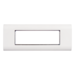 NMC-PL3PM-WT Настенная лицевая панель 240x80 мм под 3 вставки Mosaic 45x45 мм