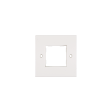 NMC-PL86X86F Настенная лицевая панель 86x86 мм под 1 вставку Mosaic 45x45 мм NMC-PL86X86F Настенная лицевая панель 86x86 мм под 1 вставку Mosaic 45x45 мм